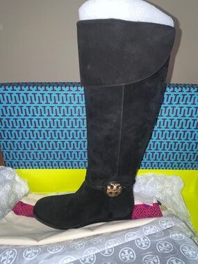 Tory Burch rider boots Brand New